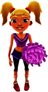 Subway Surfers Tasha the Cheerleader