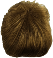 Synthetic Hair Blond Toupee