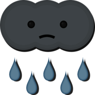 Sad Rain Cloud