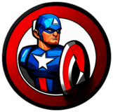 Captain America Character - App Icon - Fan Art