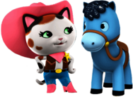 Sheriff Callie and Her Horse Sparky