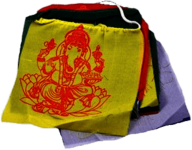 Ganesha Buddhist Prayer Flags