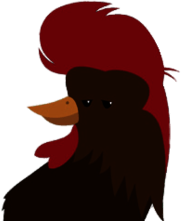 Julius Jr Character Brewster the Rooster