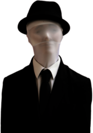 Slender Man Wearing Hat