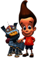 Jimmy Neutron and Robotic Dog