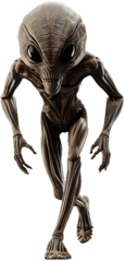 Alien Approaching Slowly