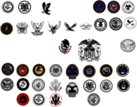 usa police RK logo's