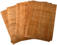 Blank Papyrus Sheets