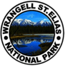 Wrangell St. Elias National Park Round Sticker
