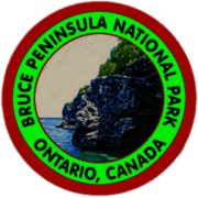 Bruce Peninsula National Park Round Sticker