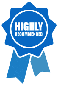 Highly Recommended Blue Rosette