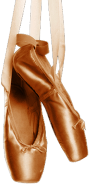 Ballet Shoes Hanging