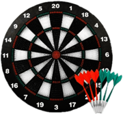 Dart Board and Darts