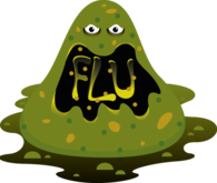 Flu Virus Blob