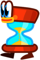 Topsy Turvy the Tardy Timer Going Left