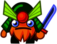 General Fuzuki the Warrior Wombat