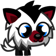 White Fang the Musky Husky Turned Sideways