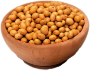 Bowl Of Dried Soybeans