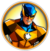 Booster Gold Dc Comics - Circle App Icon | Fan Art