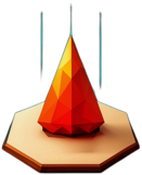 Low poly theremin app icon