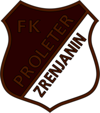 FK Proleter Zrenjanin (old logo of 70's - 80's)