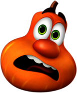 Jimmy Gourd Frightened