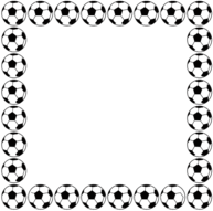 Footballs Soccer Frame