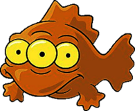 The Simpsons Fish Blinky