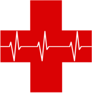 Red First Aid Cross