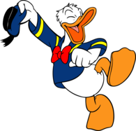 Donald Duck Happy