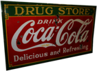 Drugstore Coca Cola Sign