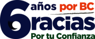 6 años por BC Gracias por tu confianza