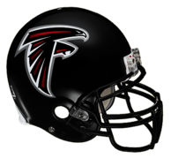 Atlanta Falcons Black Helmet