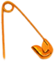 Gold Safety Pin