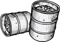 Beer Kegs Clipart