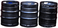 Three Scottsdale Beer Kegs