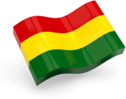 Bolivia Flag Wave Icon