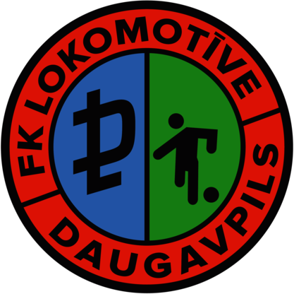 FK Lokomotive Daugavpils (mid 90's logo)