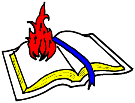 Flaming Bible