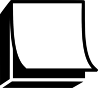 Black and White Pack Of Sticky Notes