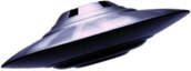 Metallic UFO
