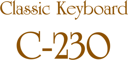C-230 Classic Keyboard