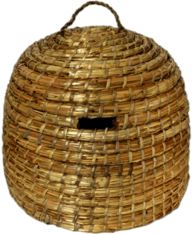 Straw Beehive
