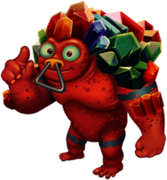 Baby Tring With Triangular Hook Through Nose