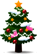 Large Xmas Tree Emoji