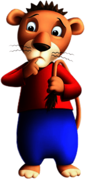 Zigby Character Lion