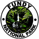 Fundy National Park Round Sticker