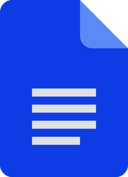 Google Docs Icon