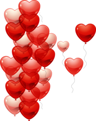 Heart Rain Balloon