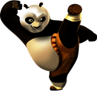 Kung Fu Panda Leg Up